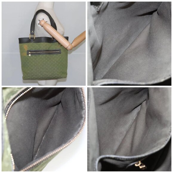LOUIS VUITTON Monogram Mini Lucille GM Tote Bag TST Khaki - Picture 15 of 15